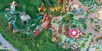 ル・マルシェ・ブルーの地図| キャステル | CASTEL ディズニー情報
