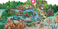 スプラッシュダウン・フォトの地図| キャステル | CASTEL ディズニー情報