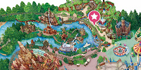 フート＆ハラー・ハイドアウトの地図| キャステル | CASTEL ディズニー情報