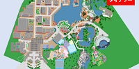 USJ：フライングダイナソーの地図| キャステル | CASTEL ディズニー情報