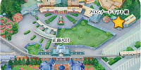 ディズニーランドの着替えスペースの地図| キャステル | CASTEL ディズニー情報
