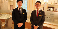東武ホテルレバント東京の後藤様（左）と千葉様（右）| キャステル | CASTEL ディズニー情報