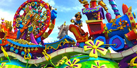 フロートの上にはピノキオが！| キャステル | CASTEL ディズニー情報