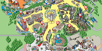 ユニバーサルスタジオハリウッドの地図| キャステル | CASTEL ディズニー情報