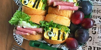 ミニオンサンドウィッチ弁当| キャステル | CASTEL ディズニー情報