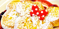 【朝限定】フレンチトースト（センターストリート・コーヒーハウス／ディズニーランド）| キャステル | CASTEL ディズニー情報