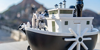 蒸気船ウィリーポップコーンバケット| キャステル | CASTEL ディズニー情報