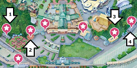ディズニーランドのパーク外コインロッカーマップ| キャステル | CASTEL ディズニー情報
