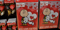 スヌーピー「BIG LOVE FOR YOU」クリアファイル（4枚セット）| キャステル | CASTEL ディズニー情報