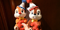 チップとデールぬいぐるみバッジセット| キャステル | CASTEL ディズニー情報