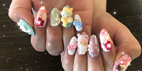 キラキラでかわいいキキララネイル！| キャステル | CASTEL ディズニー情報