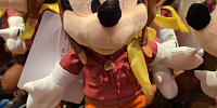 ミッキーぬいぐるみバッジ| キャステル | CASTEL ディズニー情報