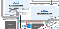アクセス地図| キャステル | CASTEL ディズニー情報