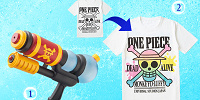 ワンピース・ウォーター・シューター、ワンピースTシャツ| キャステル | CASTEL ディズニー情報