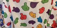 ミッキーグローブ総柄Tシャツ（ホワイト）| キャステル | CASTEL ディズニー情報