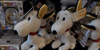スヌーピーグッズ「LOVEable VINTAGE snoopy」／お座りぬいぐるみキーチェーン| キャステル | CASTEL ディズニー情報