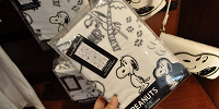 スヌーピー「VINTAGE PEANUTS」モノトーン／フェイスタオル| キャステル | CASTEL ディズニー情報