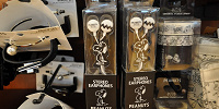 スヌーピー「VINTAGE PEANUTS」モノトーン／イヤホン| キャステル | CASTEL ディズニー情報