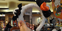 「KOWAKAWA　HALLOWEEN」ハローキティのブラックリボンカチューシャ| キャステル | CASTEL ディズニー情報