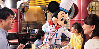ミッキーとふれ合えるシェフミッキー| キャステル | CASTEL ディズニー情報