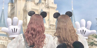 ミッキーカチューシャ×双子コーデ| キャステル | CASTEL ディズニー情報