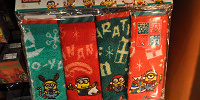 MINION MERRY CHRISTMASのミニタオルセット（4枚）| キャステル | CASTEL ディズニー情報