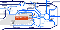 車でのアクセス| キャステル | CASTEL ディズニー情報