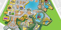 フォーティセカンド・ストリート・スタジオのマップ| キャステル | CASTEL ディズニー情報