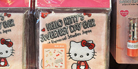 ハローキティ「Hello Kitty’s Sweetest Day Ever」ミニタオル| キャステル | CASTEL ディズニー情報