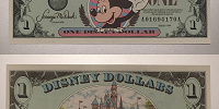 1ドル紙幣：ミッキーデザイン| キャステル | CASTEL ディズニー情報