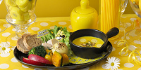 お野菜ゴロゴロ♪カボチャフォンデュ| キャステル | CASTEL ディズニー情報