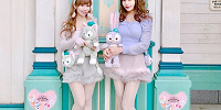 スクエアネックのニット×ショートパンツ| キャステル | CASTEL ディズニー情報