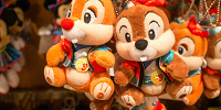 チップ＆デール（ペア販売）　ぬいぐるみバッジ| キャステル | CASTEL ディズニー情報