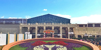 ディズニーランドのエントランスの花壇| キャステル | CASTEL ディズニー情報