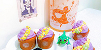 ラプンツェルカップケーキ| キャステル | CASTEL ディズニー情報