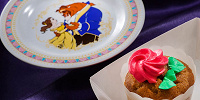 カップケーキ、スーベニアプレート付き| キャステル | CASTEL ディズニー情報