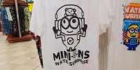 MINIONS WATER SURPRISE ミニオン色変Tシャツ| キャステル | CASTEL ディズニー情報