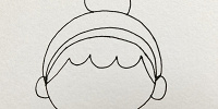 シンデレラ書き方⑥顔の斜め下に足を描く| キャステル | CASTEL ディズニー情報