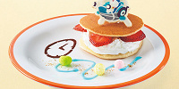 ドラえもんのいちごパンケーキ ～あんこ&カスタード～| キャステル | CASTEL ディズニー情報
