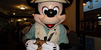 タスカーハウス・レストランのミッキー| キャステル | CASTEL ディズニー情報