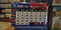 スパイダーマンのブロックカレンダー| キャステル | CASTEL ディズニー情報