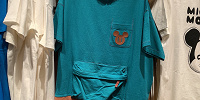 リュック風ポケット付きTシャツ（グリーン）| キャステル | CASTEL ディズニー情報