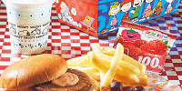 キッズ・ハンバーガーセット／メルズ・ドライブイン| キャステル | CASTEL ディズニー情報
