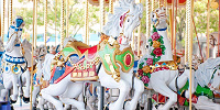 ディズニーランドの木馬はすべて白馬| キャステル | CASTEL ディズニー情報
