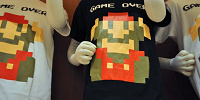 マリオのゲームオーバーTシャツ（ブラック）| キャステル | CASTEL ディズニー情報