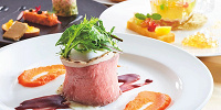 本格的なコース料理を堪能できます。| キャステル | CASTEL ディズニー情報