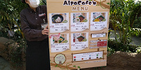 神戸どうぶつ王国の「アルパカカフェ」メニュー| キャステル | CASTEL ディズニー情報