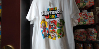 スーパーニンテンドーワールドのロゴ＋キャラTシャツ| キャステル | CASTEL ディズニー情報