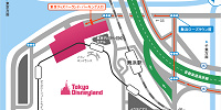 ディズニーランド駐車場の地図| キャステル | CASTEL ディズニー情報