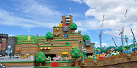 スーパーニンテンドーワールドの奥にドンキーコングエリアを建設中| キャステル | CASTEL ディズニー情報